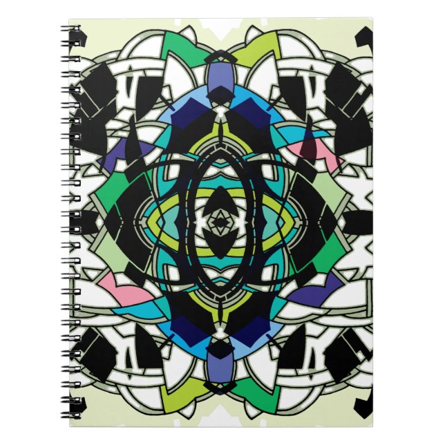 Chequered Design Notebook (Front)