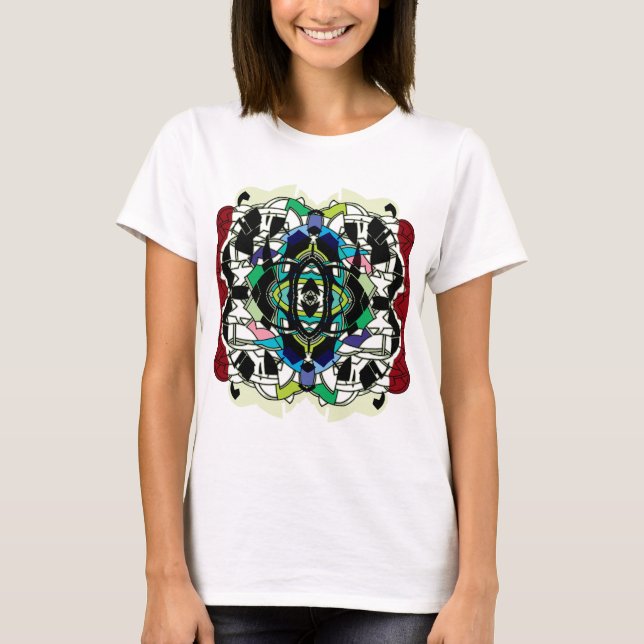 Chequered Design T-Shirt (Front)