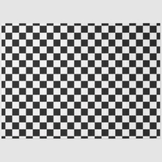 Chequered flag auto racing pattern gift wrap tissue paper