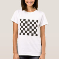 Chequered Flag (Black and White) (Chequered Patter