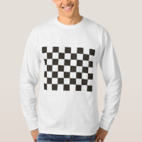 Chequered Flag (Black and White) (Chequered Patter