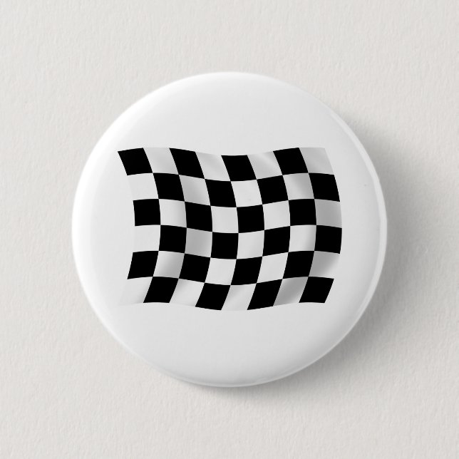 Chequered Flag Button (Front)