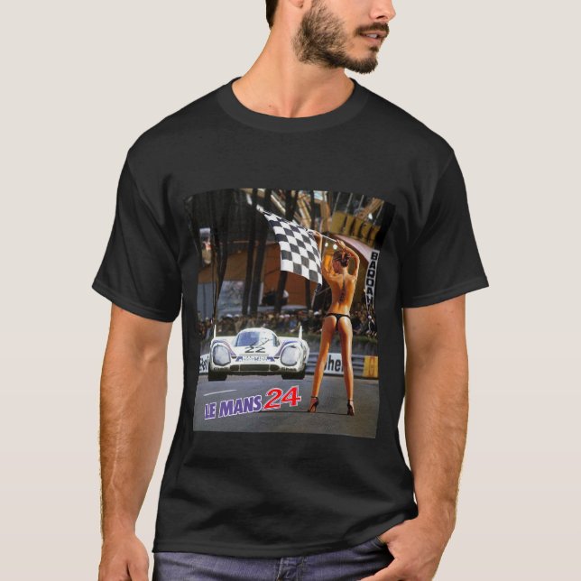 "Chequered Flag" by Commissaire T-Shirt (Front)