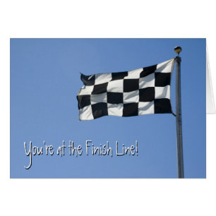 Chequered Flag Card