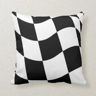Chequered Flag Cushion