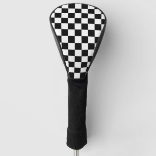 Chequered  Flag Golf Head Cover