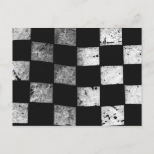 Chequered Flag Postcard