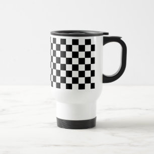Chequered Flag Racing Travel Coffee Mug Gift