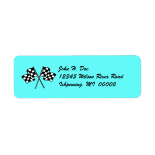 Chequered Flag Return LABEL ~ EZ2 Change Info