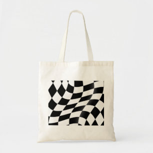 Chequered Flag Tote Bag