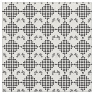 Chequered Flags Design Fabric