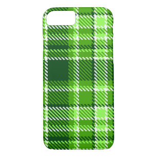 Chequered Green Colour Pattern iPhone 8/7 Case