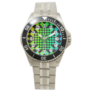 Chequered Illusion (K Face) by Kenneth Yoncich Watch