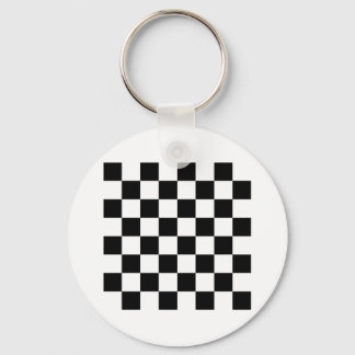 chequered key ring