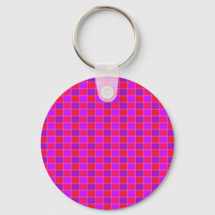 Chequered Key Ring