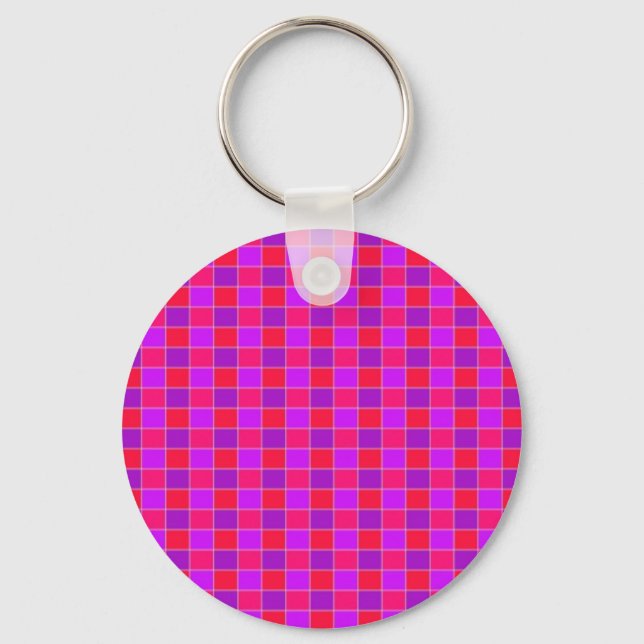 Chequered Key Ring (Front)
