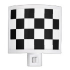 Chequered Large - Black and White