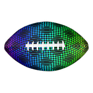 Chequered Lattice Fence American Football
