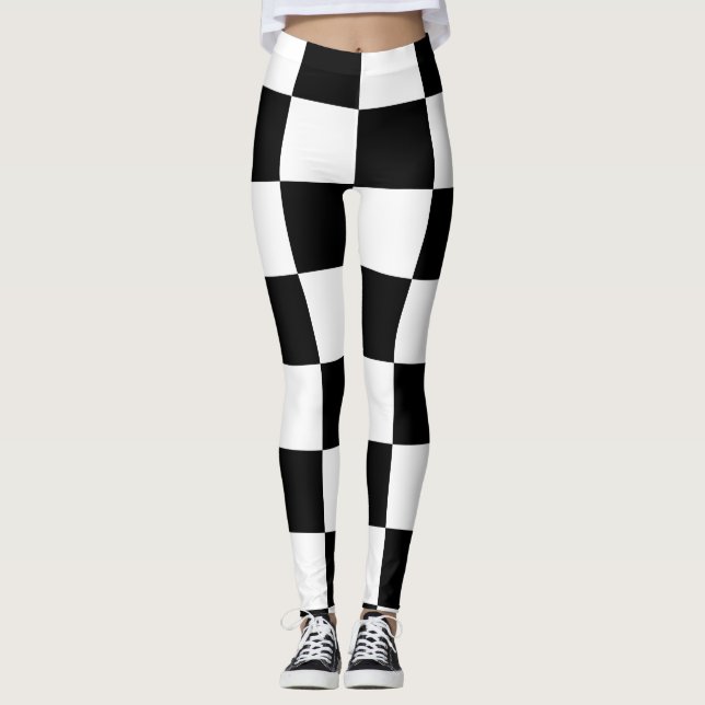 Chequered Leggings (Front)