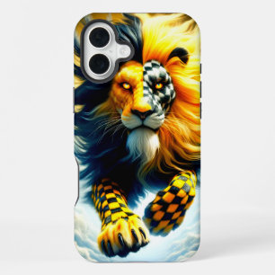Chequered Lion Phone Case
