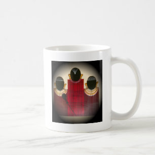 Chequered Maasai Family Portrait Coffee Mug