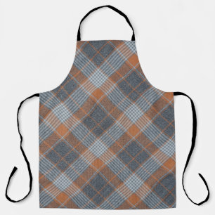 Chequered material tartan pattern textile texture  apron