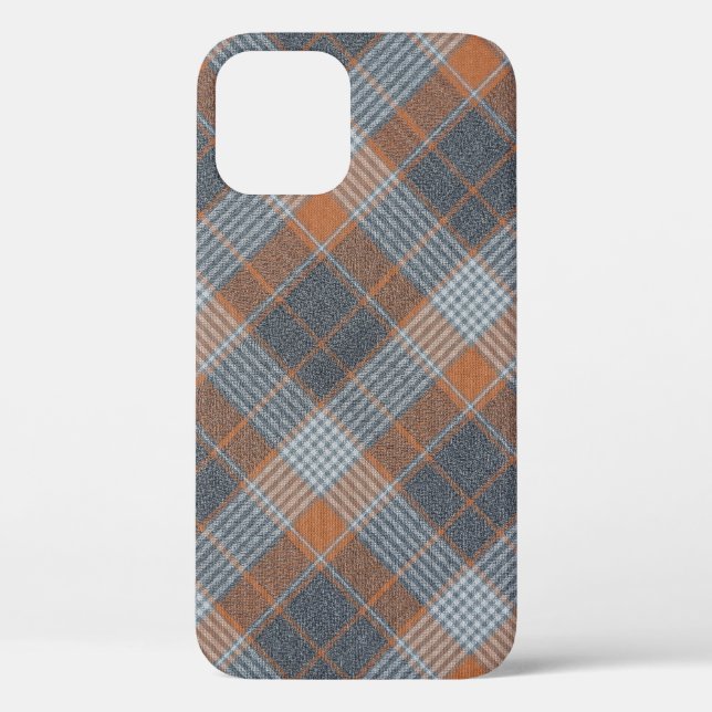 Chequered material tartan pattern textile texture  Case-Mate iPhone case (Back)
