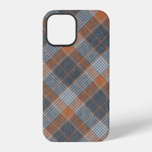 Chequered material tartan pattern textile texture  iPhone 12 case