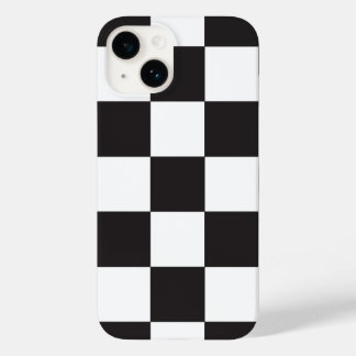 Chequered Mod Black and White Pattern Case-Mate iPhone 14 Case