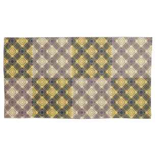 Chequered Pattern.02 Pillowcase