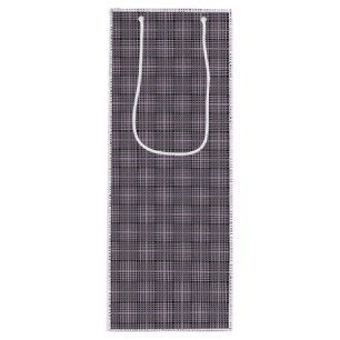 Chequered Pattern.08 Wine Gift Bag