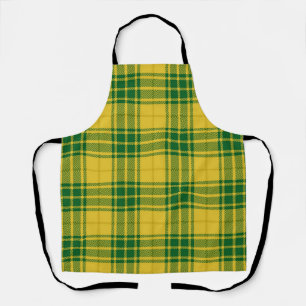 Chequered pattern apron