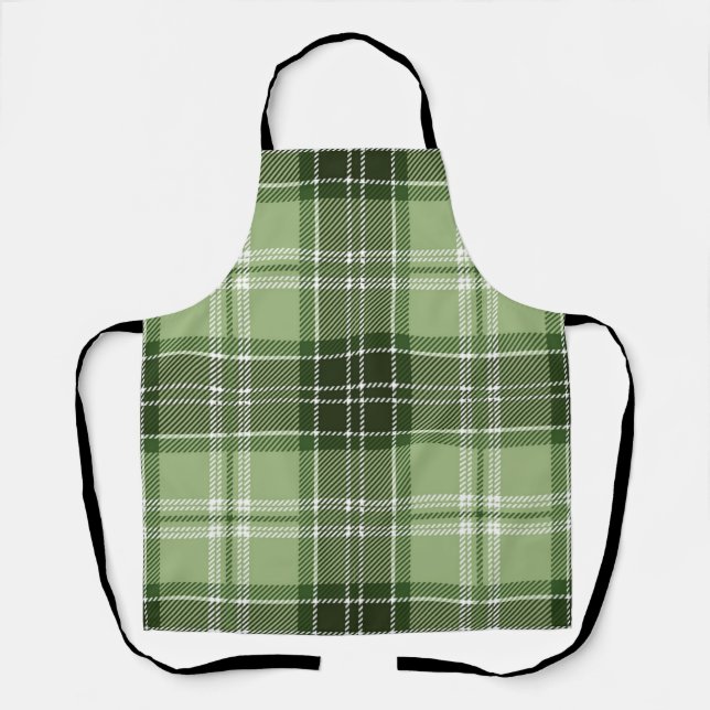 Chequered pattern apron (Front)