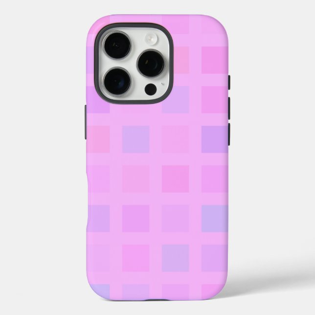 Chequered Pattern Design Case-Mate iPhone Case (Back)