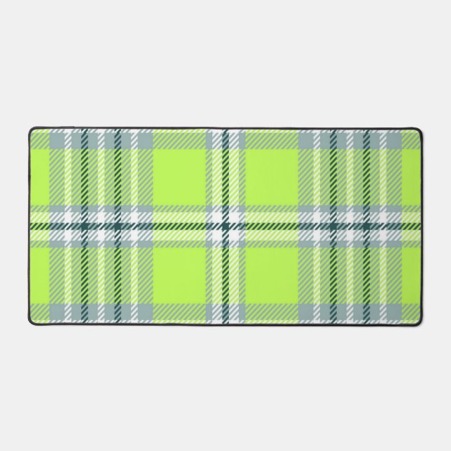 Chequered pattern desk mat (Front)