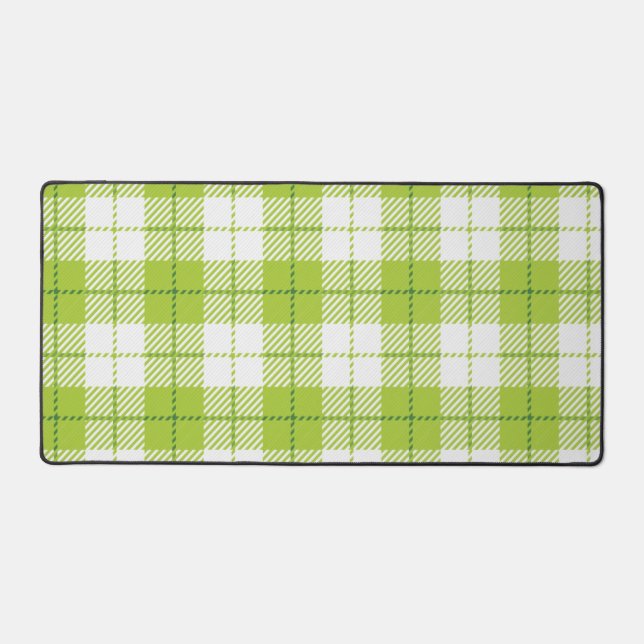 Chequered pattern desk mat (Front)