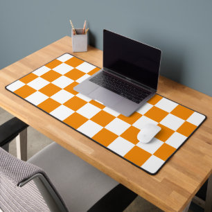 Chequered Pattern Desk Mat
