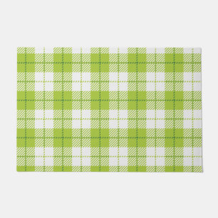 Chequered pattern doormat