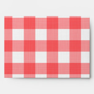 Chequered pattern envelope