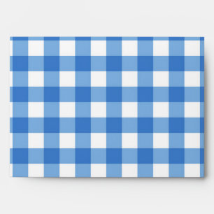 Chequered pattern envelope