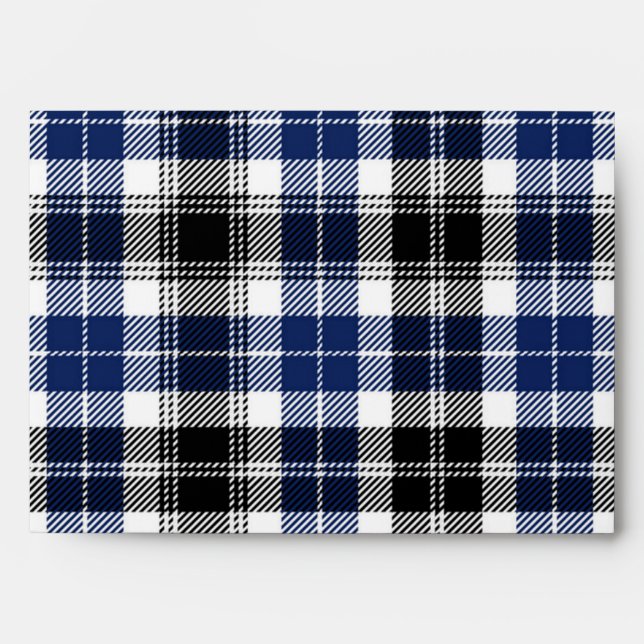 Chequered pattern envelope (Front)