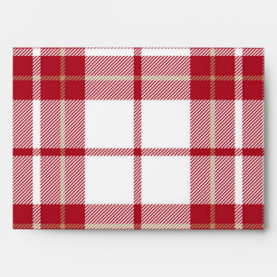 Chequered pattern envelope