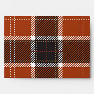 Chequered pattern envelope