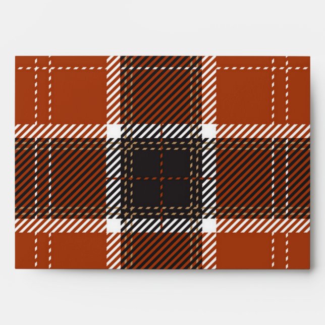 Chequered pattern envelope (Front)