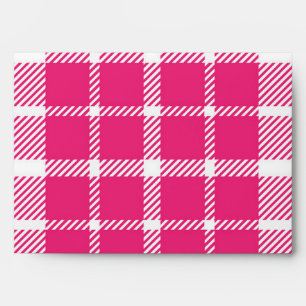 Chequered pattern envelope