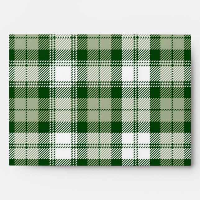 Chequered pattern envelope (Front)