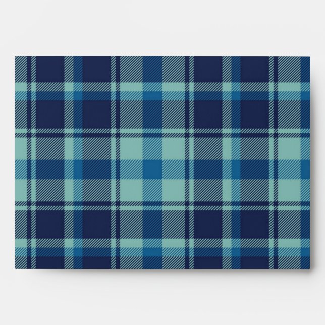 Chequered pattern envelope (Front)