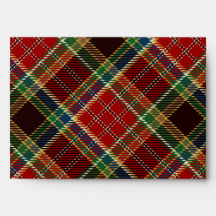 Chequered pattern envelope