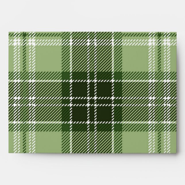 Chequered pattern envelope (Front)