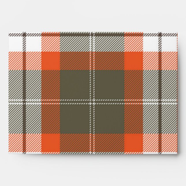 Chequered pattern envelope (Front)